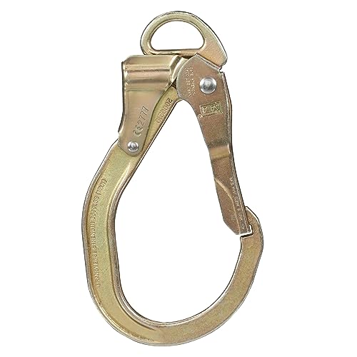 Image of 3M DBI-SALA Nano-Lok Edge Twin-Leg Personal Self-Retracting Lifeline 3500276, Cable, Steel Rebar Lock Hook, 8 ft. Class 2, ANSI
