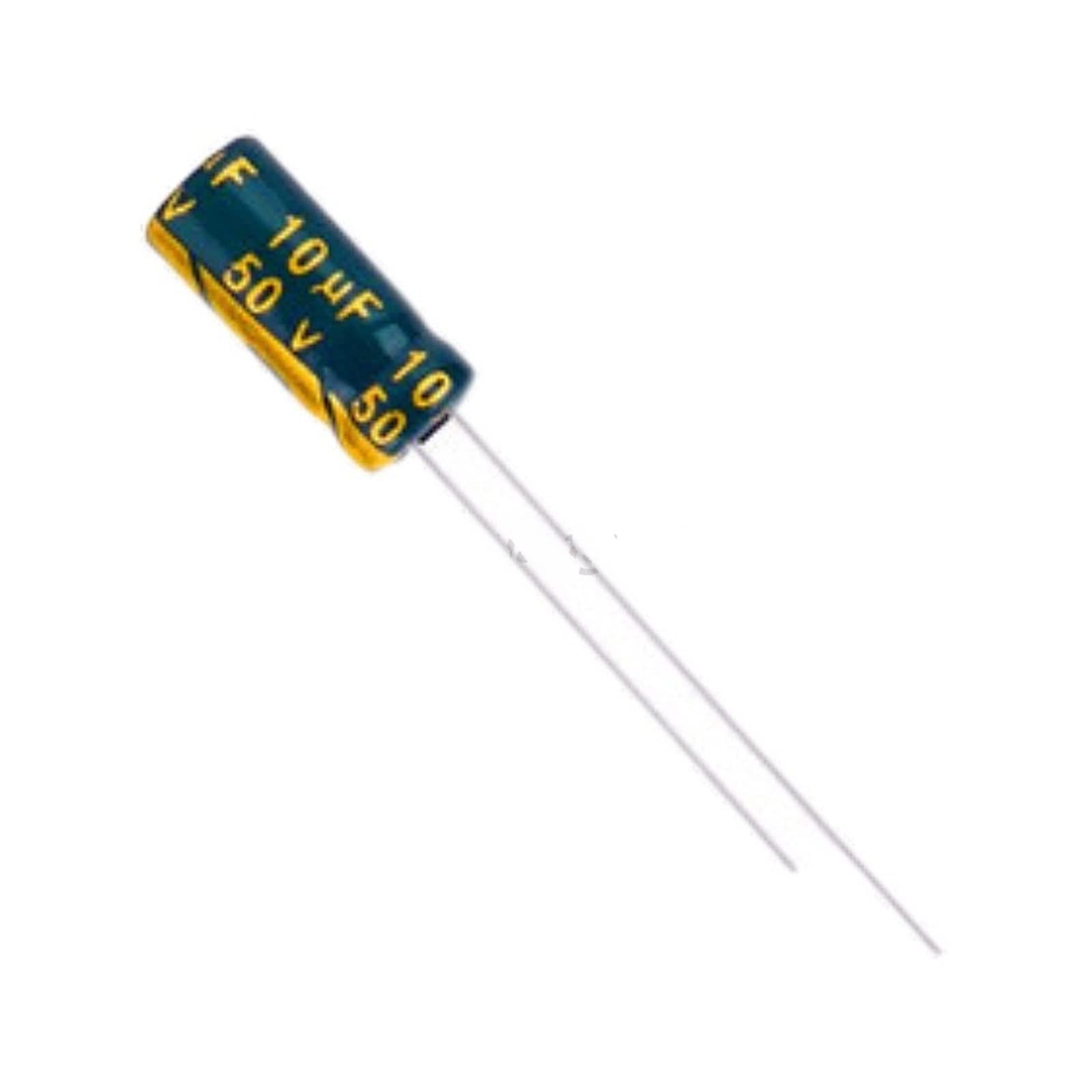 Condensateur électrolytique 50V 10UF 5 * 11mm impédance basse fréquence aluminium lot de 50
