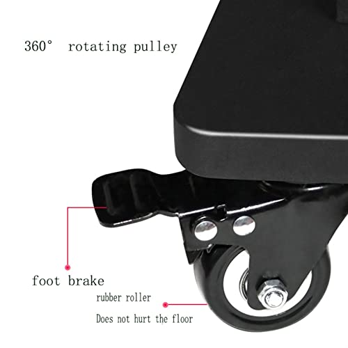 Soporte móvil universal para TV de piso 32-65 pulgadas miniatura 5