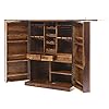 Sheesham Handmade Modern Style Wooden Bar Cabinet Without Chair