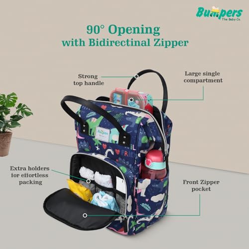 Image of Bumper Baby Diaper Bag | Waterproof Maternity & Travel Bag
