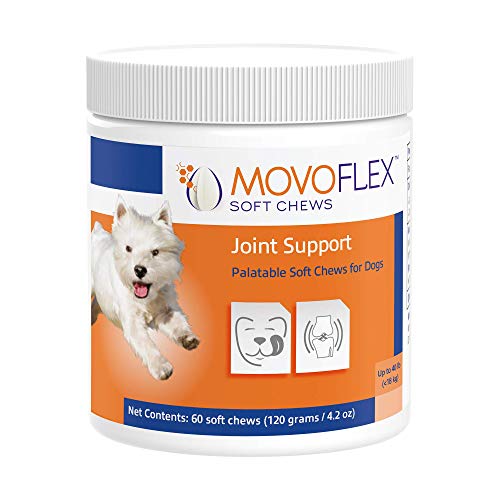 Virbac MOVOFLEX Joint Support Soft Chews for Small Dogs (60 Count) | Veterinarian Formulated, Gluten-Free