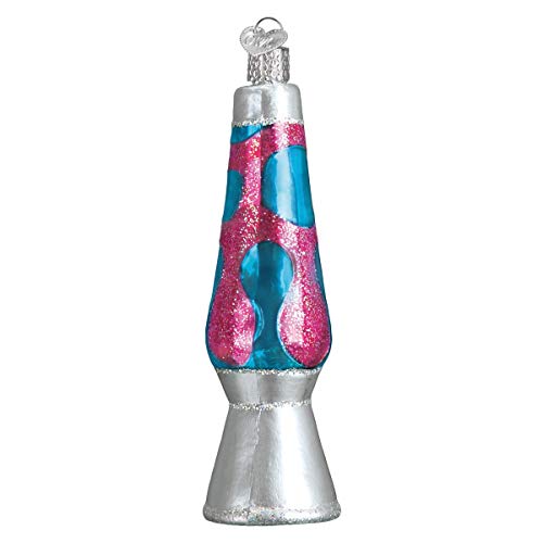 Old World Christmas Lava Lamp Glass Groovy Feel Good Decade 32284 Ornament, Multi #TOP3