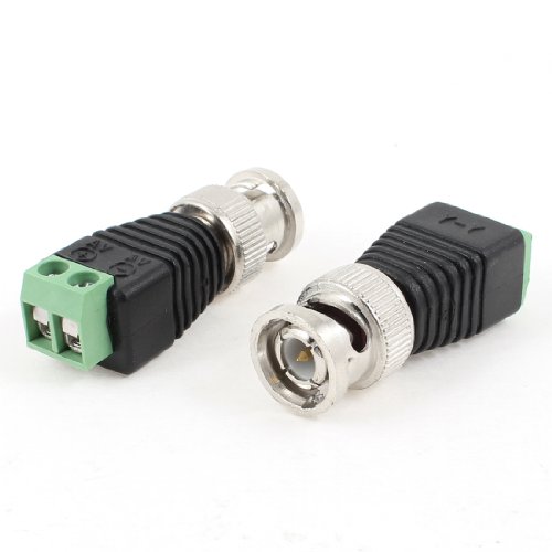 Conector macho BNC para cámara CCTV, pack 2 piezas miniatura 1
