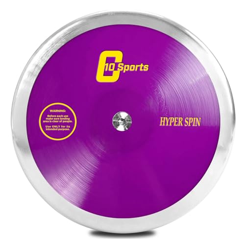 AKABIKE Throwing Discus - Official Track and Field High Spin, Low Spin Discus for High School and College Throwers - Outdoor Practice and Competition Discus (1.0KG / 1.6KG / 2.0KG)