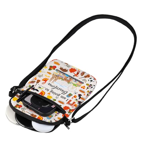 WSNANG Barcelona Crossbody Bag Barcelona Souvenirs Shoulder Bag Barcelona Trip Gift Spanish Honeymoon Barcelona Messenger Bag2