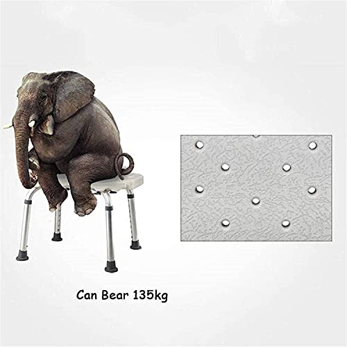 Tabouret de douche réglable contre le risque de chute des handicapés - 4