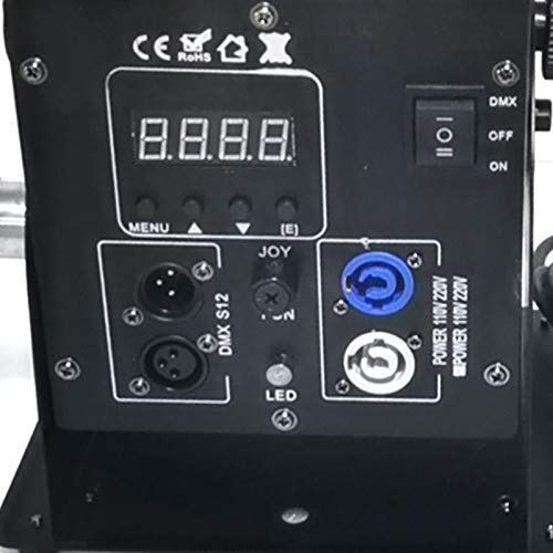 Cañón de humo con efecto CO2 para escenario, máquina de efectos para DJ y discoteca, con manguera de 6 m y control DMX miniatura 4