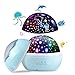 Produktbild Lachesis Sternenhimmel Projektor Sternenprojektor Nachtlicht Lampe für Kinder Schlafzimmer, 360° Rotation LED Nachtlampe mit 8-Farbig Schlaflicht und 2 Themen, Geburtstage Party Gift Weihnachten
