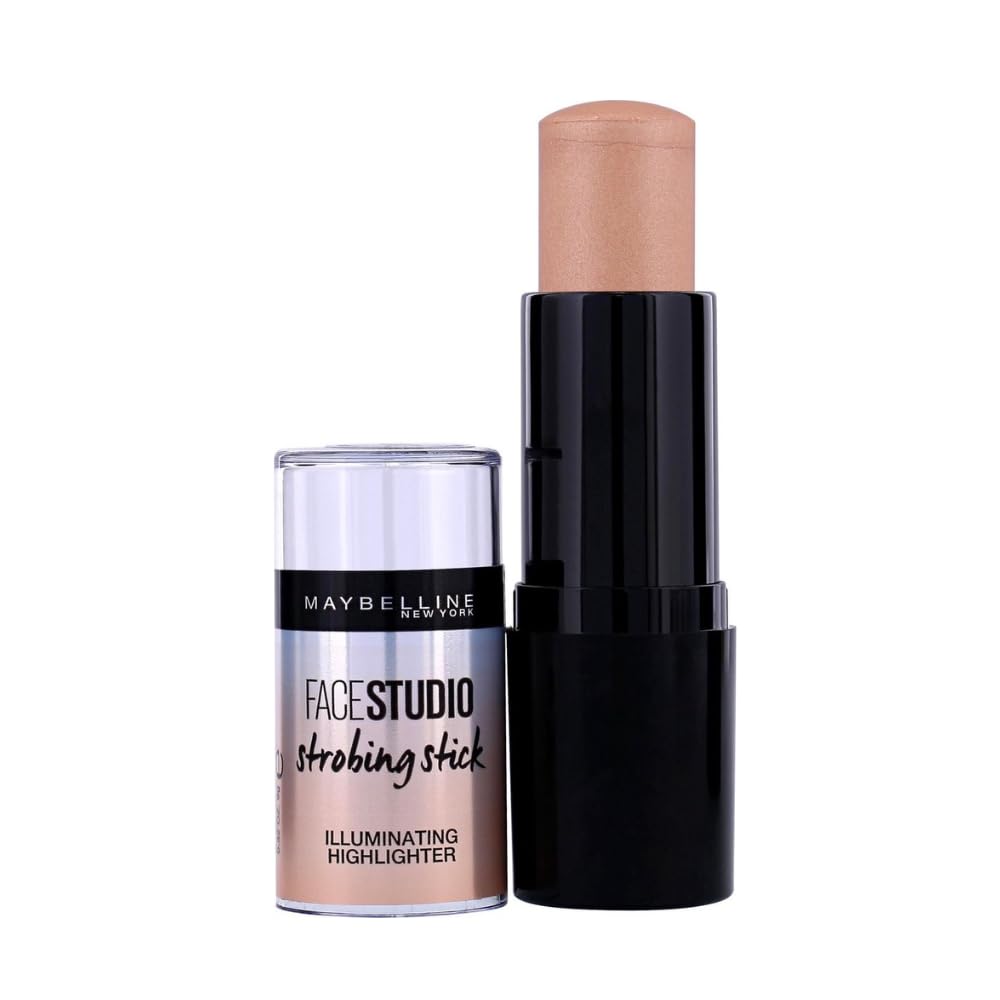 Maybelline Make-Up Master Strobing Stick Number 200, 02 Nude Glow, Medium