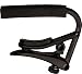 Shubb C1K (Capo Noir) Black Chrome Capo for Steel String Guitars