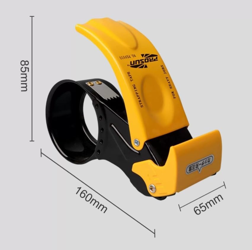 1.96~2.36 inch Wide Package Tape Dispenser with Strong Thick and Durable Dispenser, Safe and Noise-Free for Transport Mobile Storage and mailing, Carton and Box Seal (fit 1.96 inch Wide Tape)