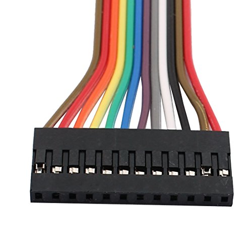 Accesorios audio y video 5 pcs Aexit 40cm 12P hembra miniatura 3