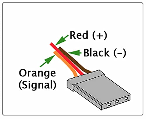2x Stück Servo Y Verlängerungskabel V Kabel Y-Kabel Verlängerung Verteiler Splitter kompatibel zu JR Futaba Robbe Graupner Hitec 15cm 22AWG RC