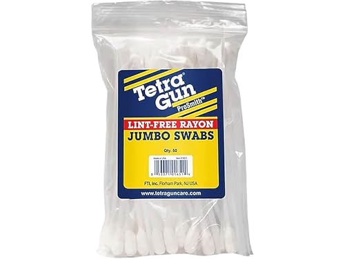 Tetra Gun ProSmith Jumbo Cleaning Swabs Cotton 50PK