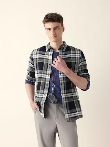 Image of THE BEAR HOUSE Men's Casual Shirt | Comfortable Modern Fit | Trendy Men's Wear
