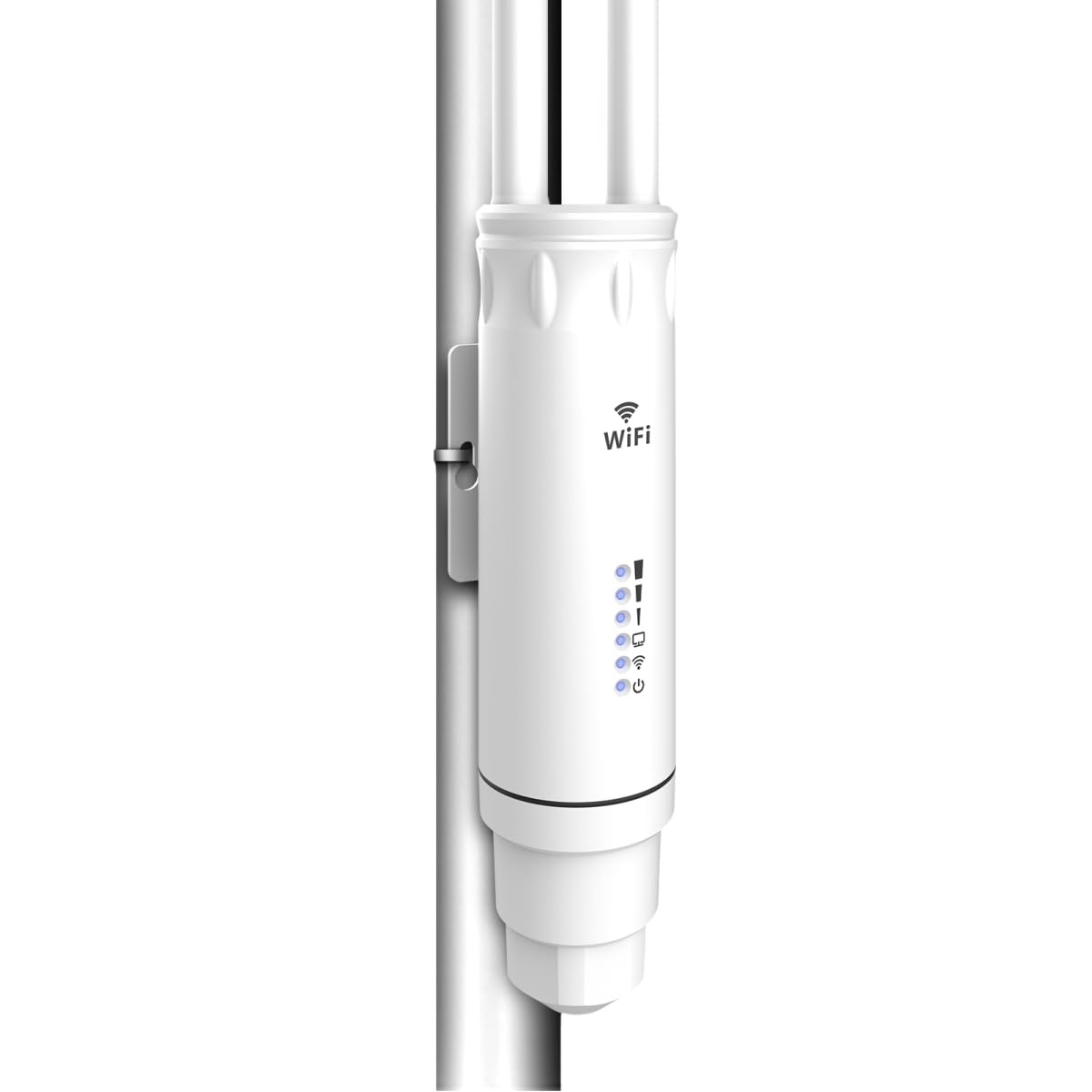 COMFAST EW74 Outdoor Point d'accès Repeteur WiFi Exterieur avec 24V PoE Port Ethernet, IP66, 1200Mbps Double Bande Longue Portée Repetiteur WiFi Exterieur