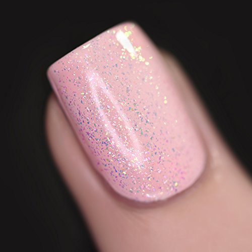 Image of ILNP Limitless - Vivid Pink, Bright Green Iridescent Topper Nail Polish