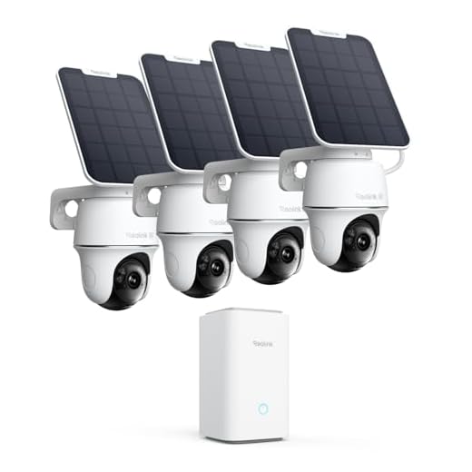 REOLINK 4K Solar Security Camera System