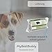 MyBestBuddy Hundematte Oxford wasserfest 70x50 cm S, Outdoor, schmutzabweisend und 40°C waschbar - Hundebett für kleine Hunde, 70 x 50 cm