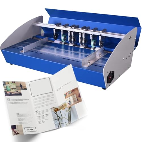 MáQuina EléCtrica De Hendido Y Marcado De Papel De 460 Mm, MáQuina 3 En 1 Para Hendido Y Perforado De Papel, MáQuina De Marcado Y Hendido De 460 Mm, MáQuina EléCtrica De Hendido 3 En 1.