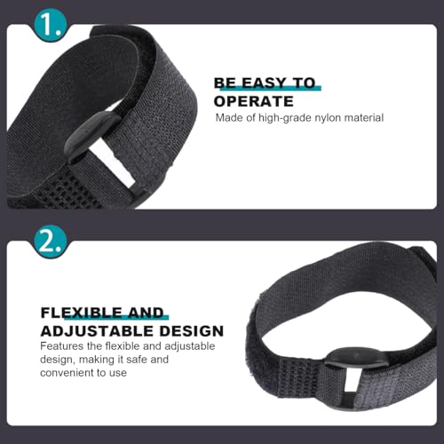 Image of Anti-Hook Neck Strap - 4Pcs Nylon Rooster Collar Noise Reducing Adjustable Chicken Band for Quiet Poultry Care