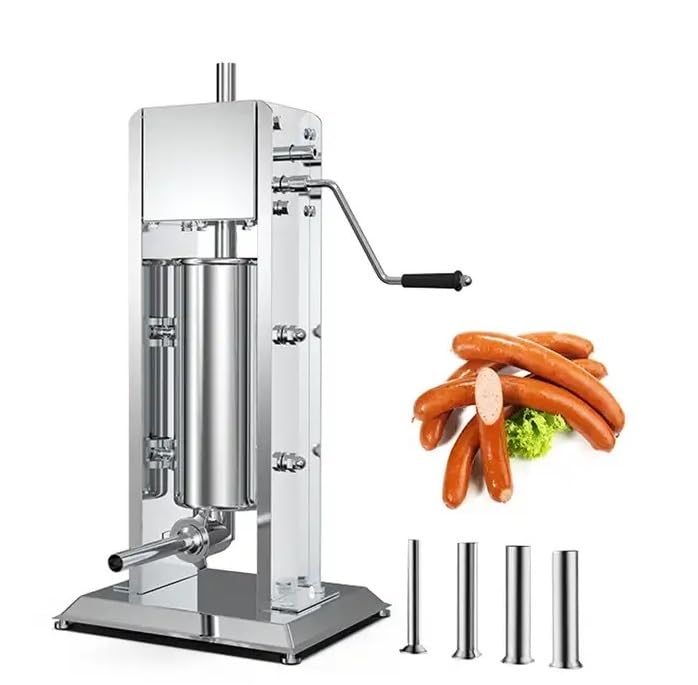 Buy LETWOO Sausage Stuffer,Stainless Steel Sausage Maker with 4