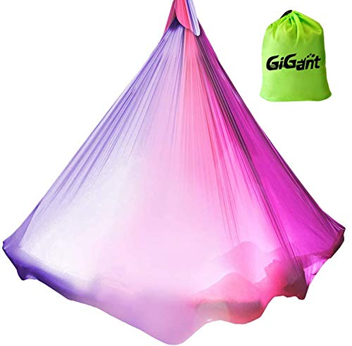 GiGant エアリアルヨガ 専用 5m×2.8m ハンモック 単体 空中ヨガ 反重力 エクササイズ エアロ ヨガ 国内正規品