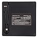 GOWENIC 23S2G Detachable External USB3.0 CD Player Enclosure for Laptop CD ROM Case, External Drive Box Compatible with Laptop Desktop PC Win2K 2003 for Vista 7 for