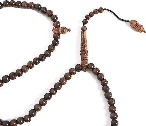 White Oud 99 8mm Tasbih Prayer Beads