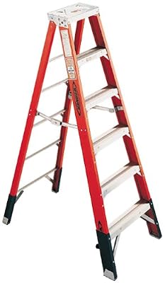 Werner 7406 Fiberglass Stepladder, 6-Foot