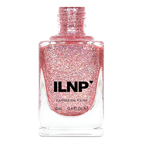 Image of ILNP Daydreamer - Carnation Pink Holographic Ultra Metallic Nail Polish