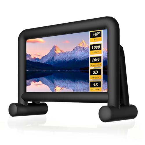 20Ft Portable Inflatable Projector Screen with Build-in...