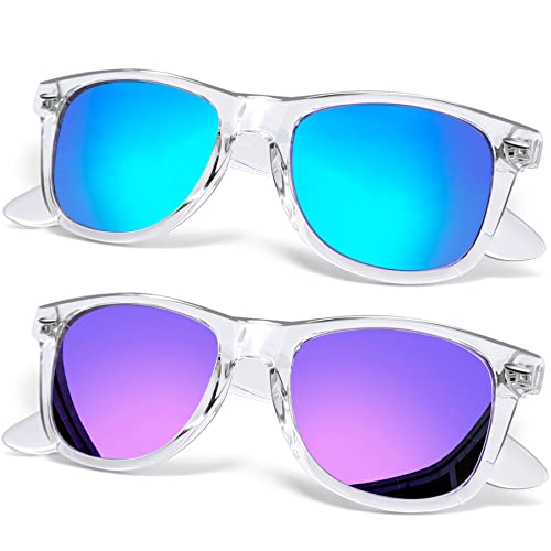Image of Joopin Square Sunglasses Polarized UV400 Designer Sun Glasses Men Women | Oversized, Plastic Frame, Retro, Vintage, Unisex, Trendy Shades for Driving, Party, Fishing, Business, Costume
