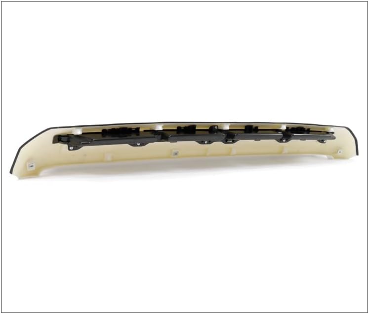 Platinum Style Front Upper Hood Bulge Molding Gloss Black Compatible with 2014-2021 Toyota Tundra