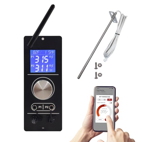 Gen 2 Retro Fit WiFi PID Pellet Grill Controller...