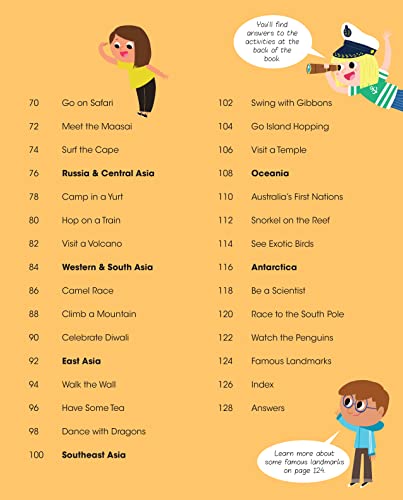 World Atlas: Activity and Fact Book for Kids Ages 5-9: Activities Including Experiments, Diagrams, Mazes, Coloring, Dot-to-Dots, and More (Gold Stars Series)