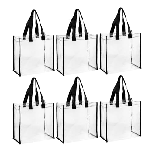 Sac en PVC transparent pour femme idéal pour les matchs au stadium