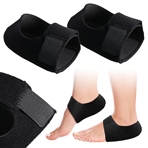 2 Pcs Protege Talon Coques Manches de Talon Talonnières Coussinets de protection pour talon d'épine calcanéenne pour chaussures - Coussinets de protection en gel pour talon - Pour fasciite plantaire Cover