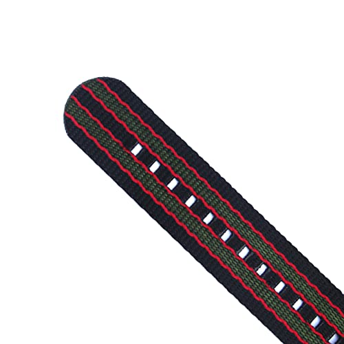 Image of WAMD Seat Belt NATO Watch Straps /Bands - 18mm,20mm,22mm and 24mm Nylon Watch Straps for Watches - Multicolour Options