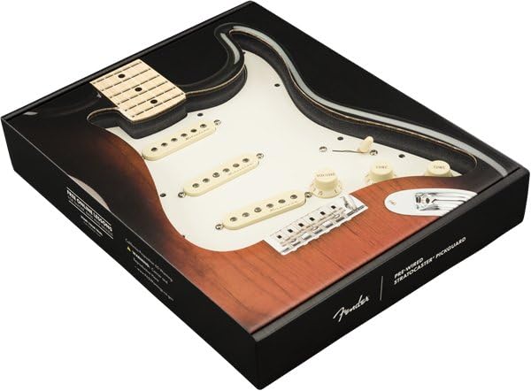 Amazon.co.jp: Fender ギターパーツ Pre-Wired Strat Pickguard