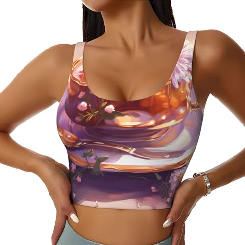 Camiseta deportiva mujer para entrenamiento de verano, yoga y ejercicio en gimnasio sin mangas
