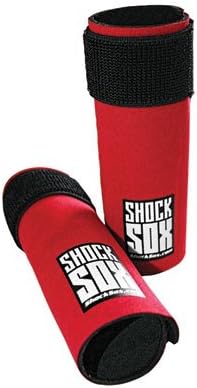 Shock Sox Fork Seal Guards 37-50mm Fork Tube 6" Red for Husqvarna FC 450 Rockstar Edition 2018
