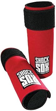 Shock Sox Fork Seal Guards 37-50mm Fork Tube 6" Red for Husqvarna FC 450 Rockstar Edition 2018