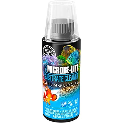 MICROBE-LIFT Substrate Cleaner - highly active bacteria for removal of detritus & dirt in fresh and marine water aquariums Cover