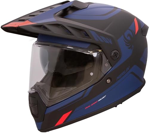 Casque d’Enduro Merlin Torres Adventure Block aux finitions premium en fibres de carbone
