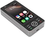 Generic 4G Diapositive Téléphone Compact Design Dual SIM Téléphone portable à écran tactile pour 8.1, Smartphone portable pour les voyageurs (Grey)