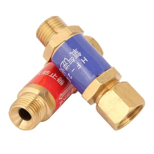 Oxygen Acetylene Flashback Valve, Built, in check valve prevents reverse, brass construction, easy to control, check, clean, and repair, brand new. Meet