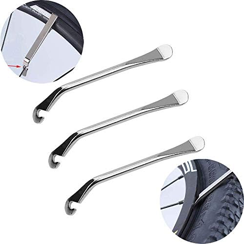 Pack of 3 Bicycle Bike Tyre Lever Tire Remover Repair Wrench Tool (4.7")