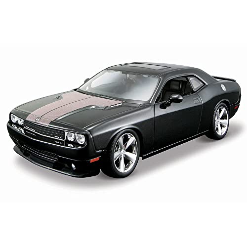Preescolar, Toy Maisto - Línea de Montaje a Escala 1:24 2008 Dodge Challenger SRT8 - Kit de Modelo Fundido a Troquel (los Colores Pueden Variar) pequeño
